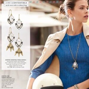 Chloe + Isabel Aventine Convertible Earrings - Gold and Silver
B1